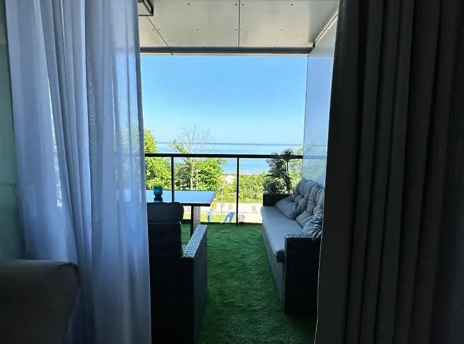 شقة Z Widokiem Na Morze Seaside 208 Al-dom *